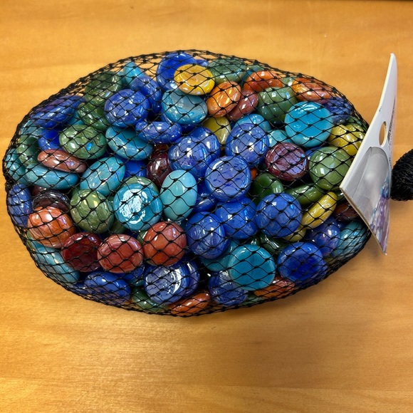 NWT - Ashland Decorative Glass Stones Colorful Fillers Art & Craft Supply - Picture 1 of 5